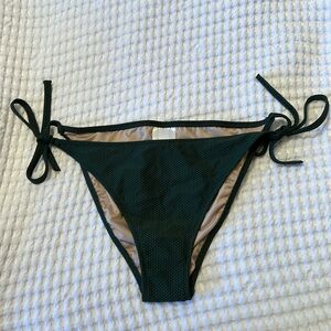 Shade & Shore Green Bikini Bottoms Size Medium